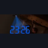 GOLOZA Projection Alarm Clock with Curved LED Display, photo 2